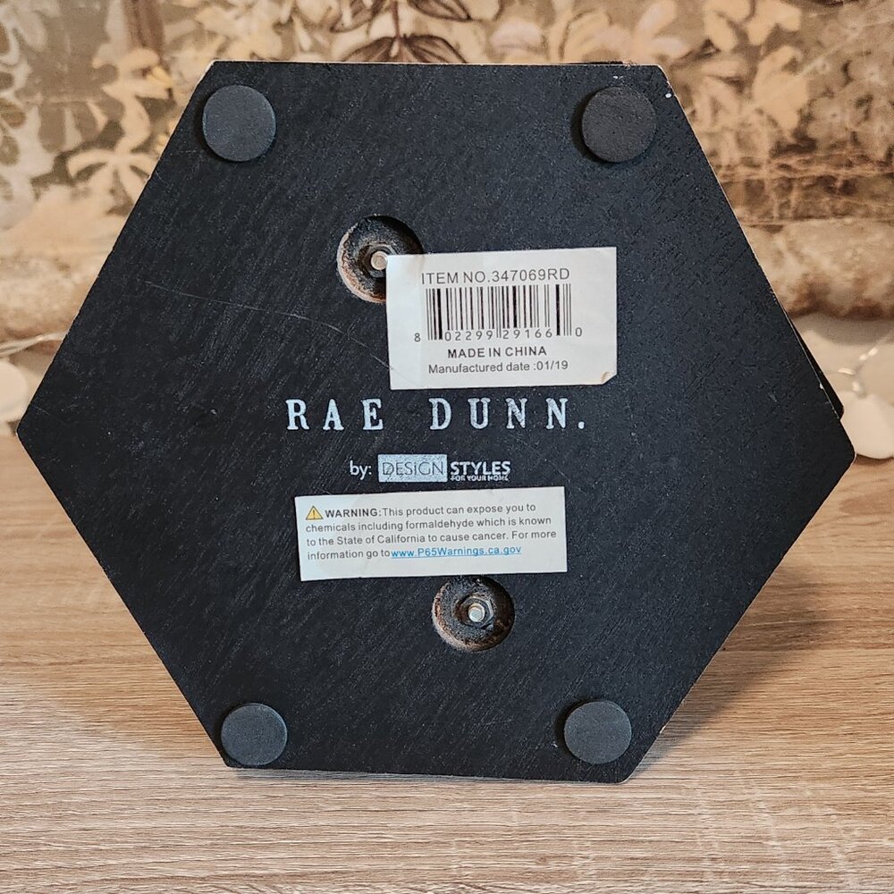 Rae Dunn by Designstyles Rotating Steel Stationary Organizer Holder Cup - Picture 5 of 5